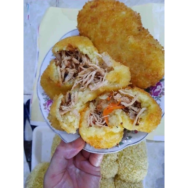 Xôi gà nấm siêu to ngon vĩ 10 cục (giao tphcm)