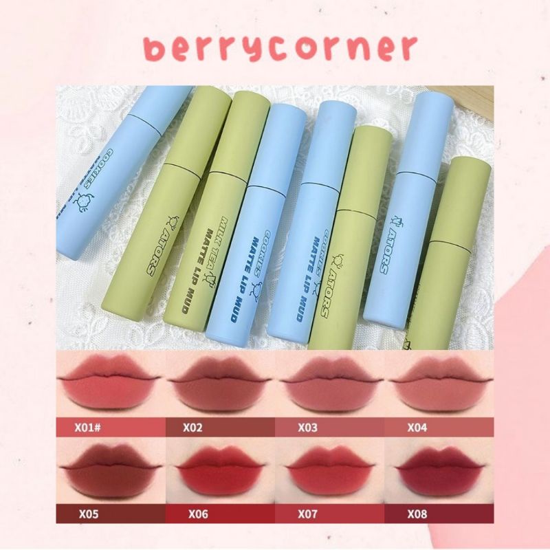 ATORS - Son kem lì Ators Cookies Milk Tea Matte Lip Mud