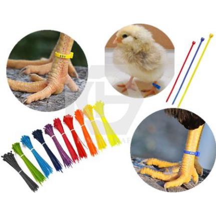 Dài 300mm - Bịch 100 cái dây thít nhựa, dây rút nhiều màu