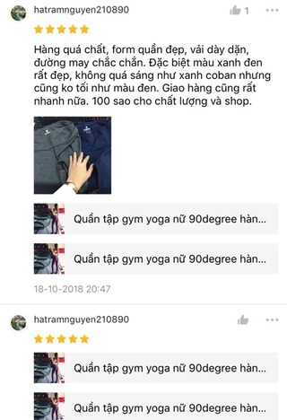quần tập gym nữ 90'Degree