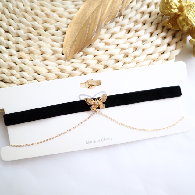 Choker bướm siêu xinh
