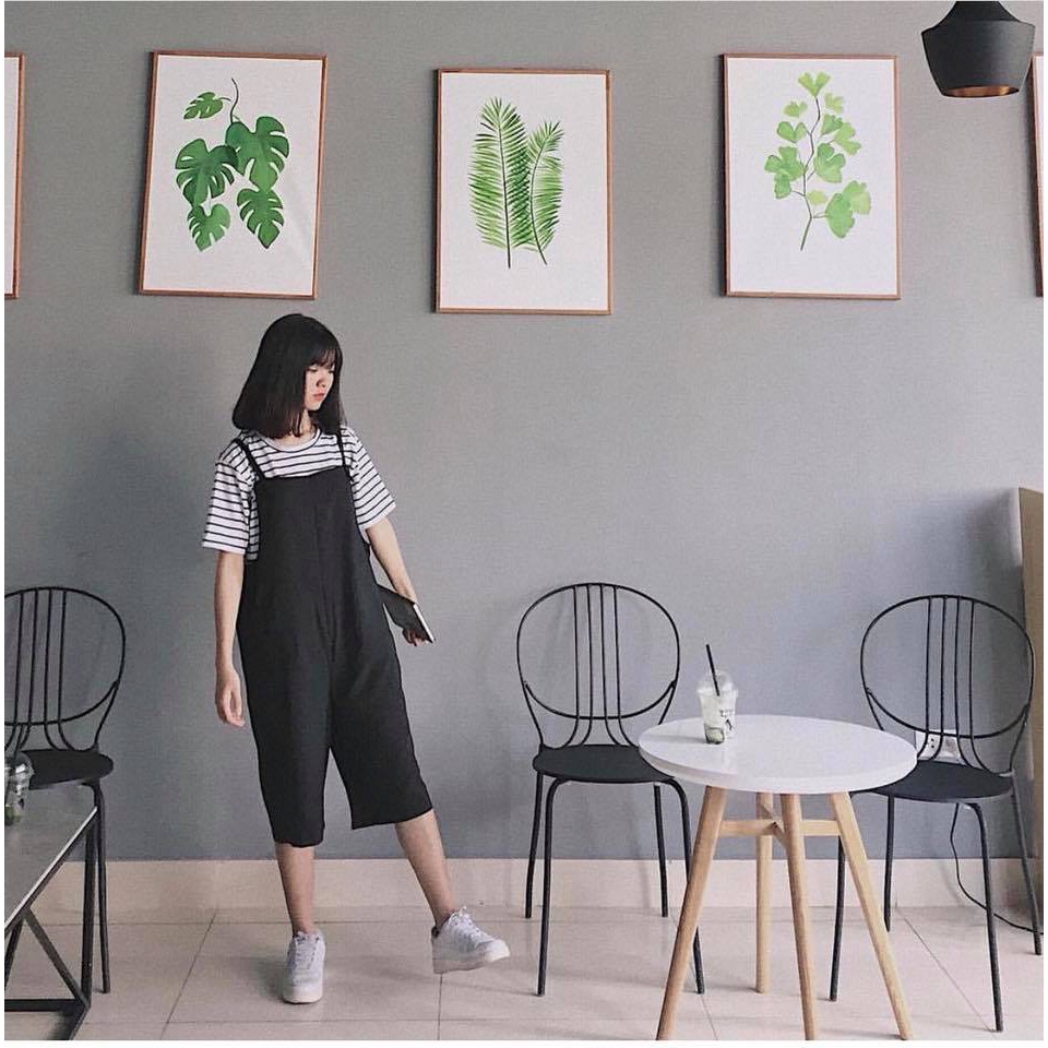 Quần yếm culottes