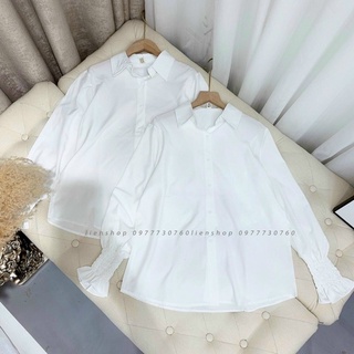 Áo sơ mi kiểu bo tay