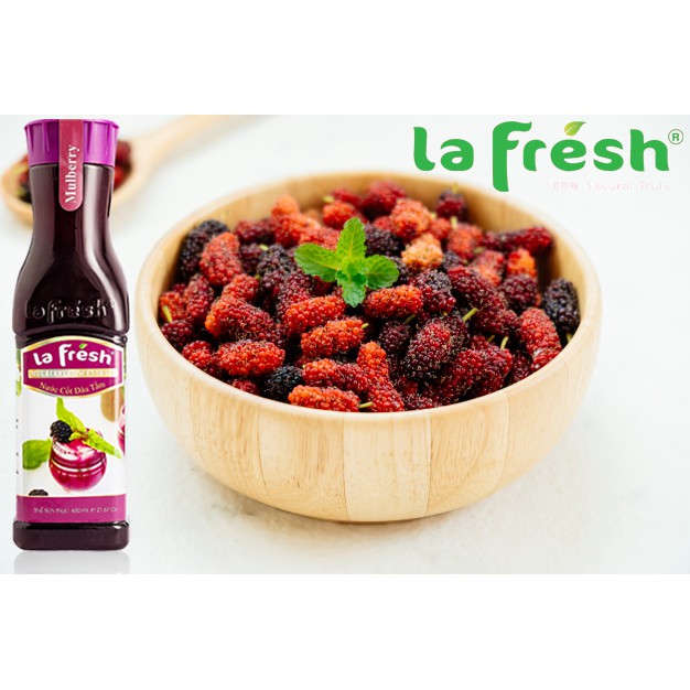 Nước cốt dâu tằm Lafresh Đà Lạt 650ml