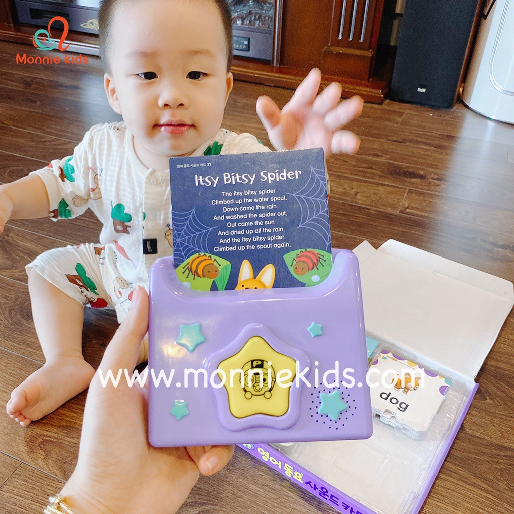 Bộ Thẻ Học Bài Bằng Tiếng Anh PORORO - MUSIC CARD PORORO