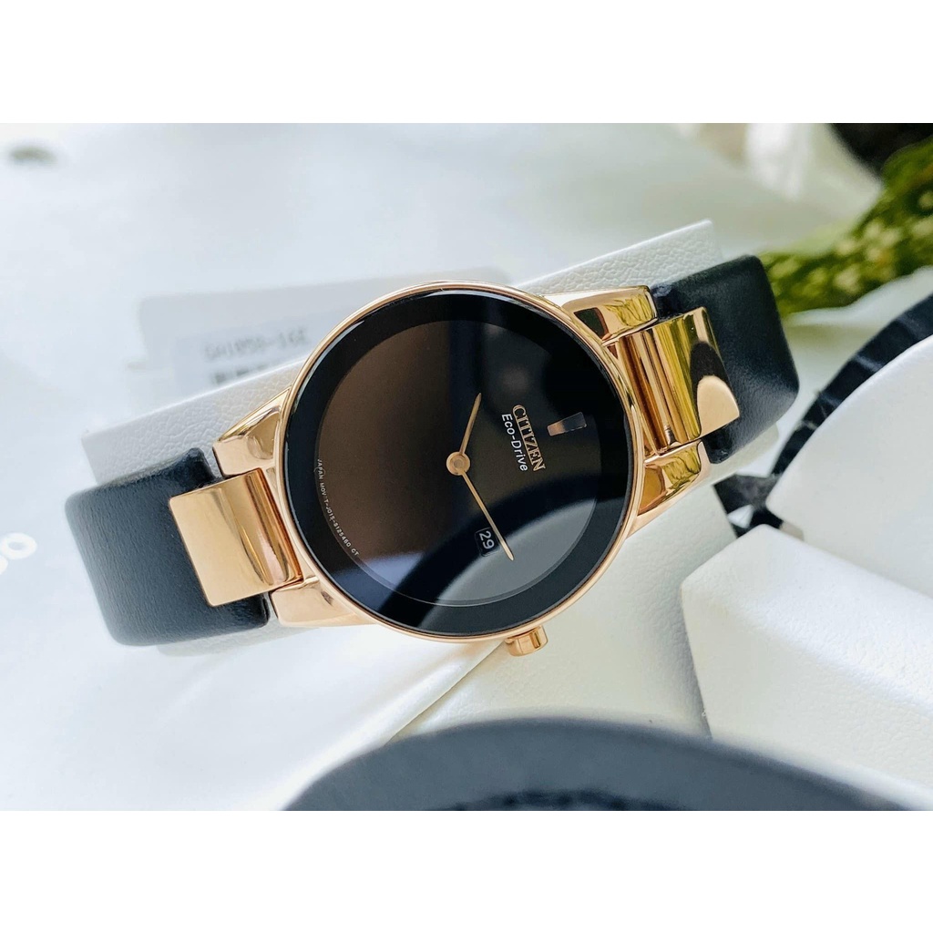 Đồng Hồ Nữ CITIZEN Eco-Drive Axiom GA1058-16E Chính Hãng Tặng Dây Da Cao Cấp
