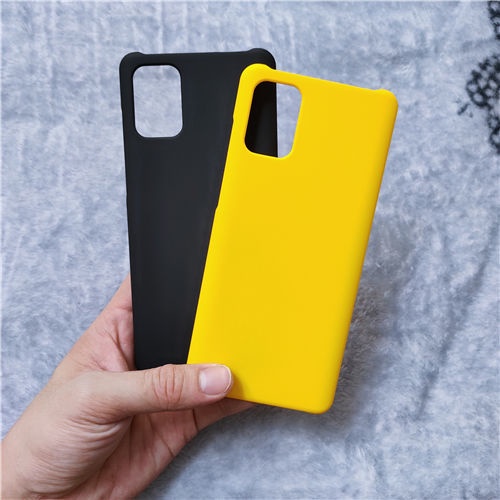 Ốp Điện Thoại PC Cứng Siêu Mỏng Mặt Nhám Màu Trơn Cho Samsung Galaxy A71 A51 A72 A52 5G 4G