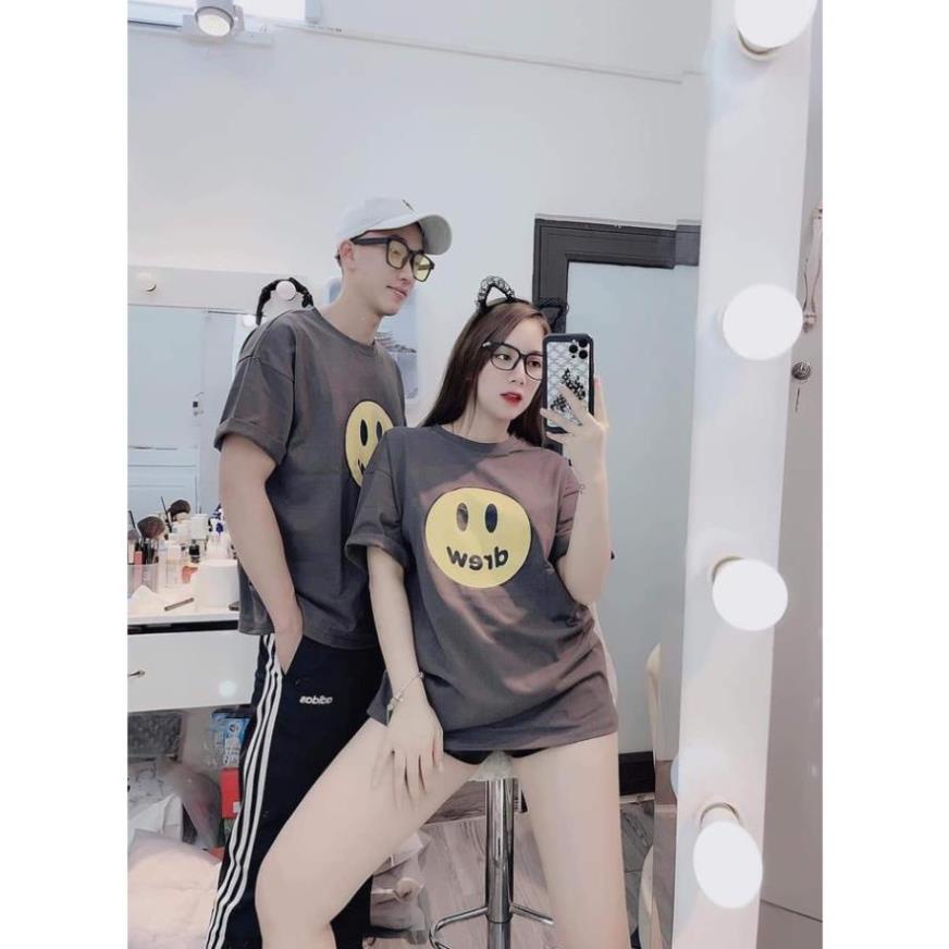 Áo Phông In 3D Phối Chữ DREW Fom Dáng Nam Nữ Phá Cách - Trẻ Trung Năng Động Trend Hot 2022