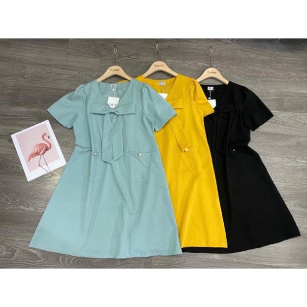 [ Mã FAMAYWA2 giảm 10K đơn 50K] Váy xuông đũi nơ kèm túi sang chảnh | BigBuy360 - bigbuy360.vn