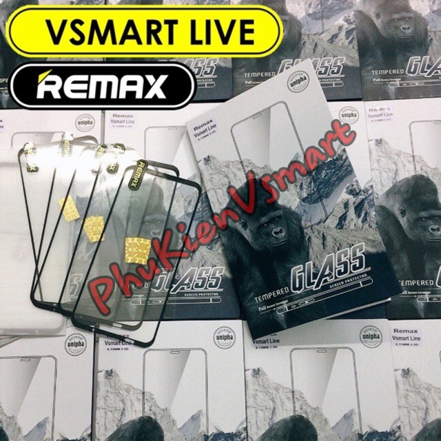 REMAX - Cường lực Full Keo Vsmart Live | PhuKienDocChat