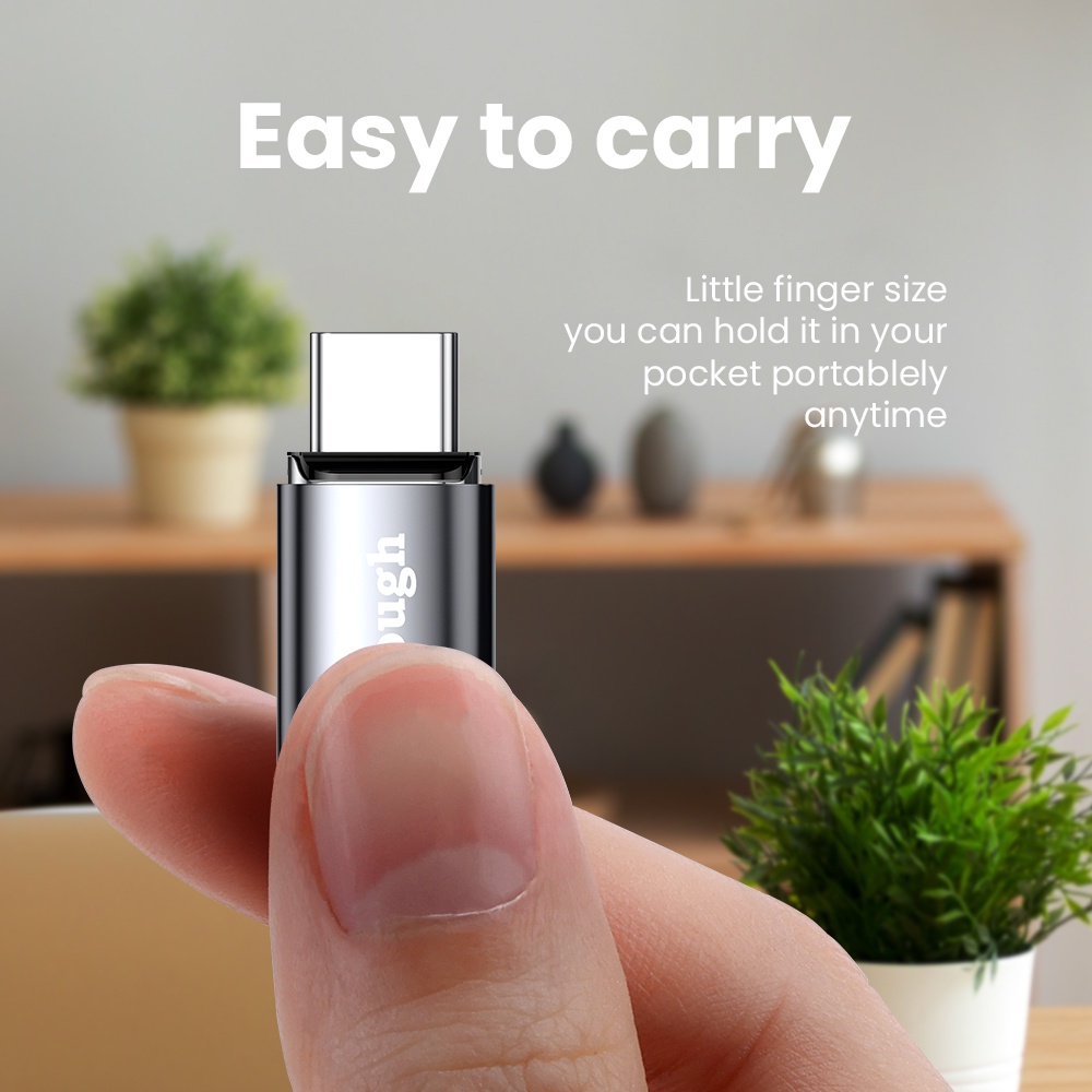 Đầu chuyển đổi từ tính ELOUGH cổng Micro USB / Type C sang Micro iOS Type C