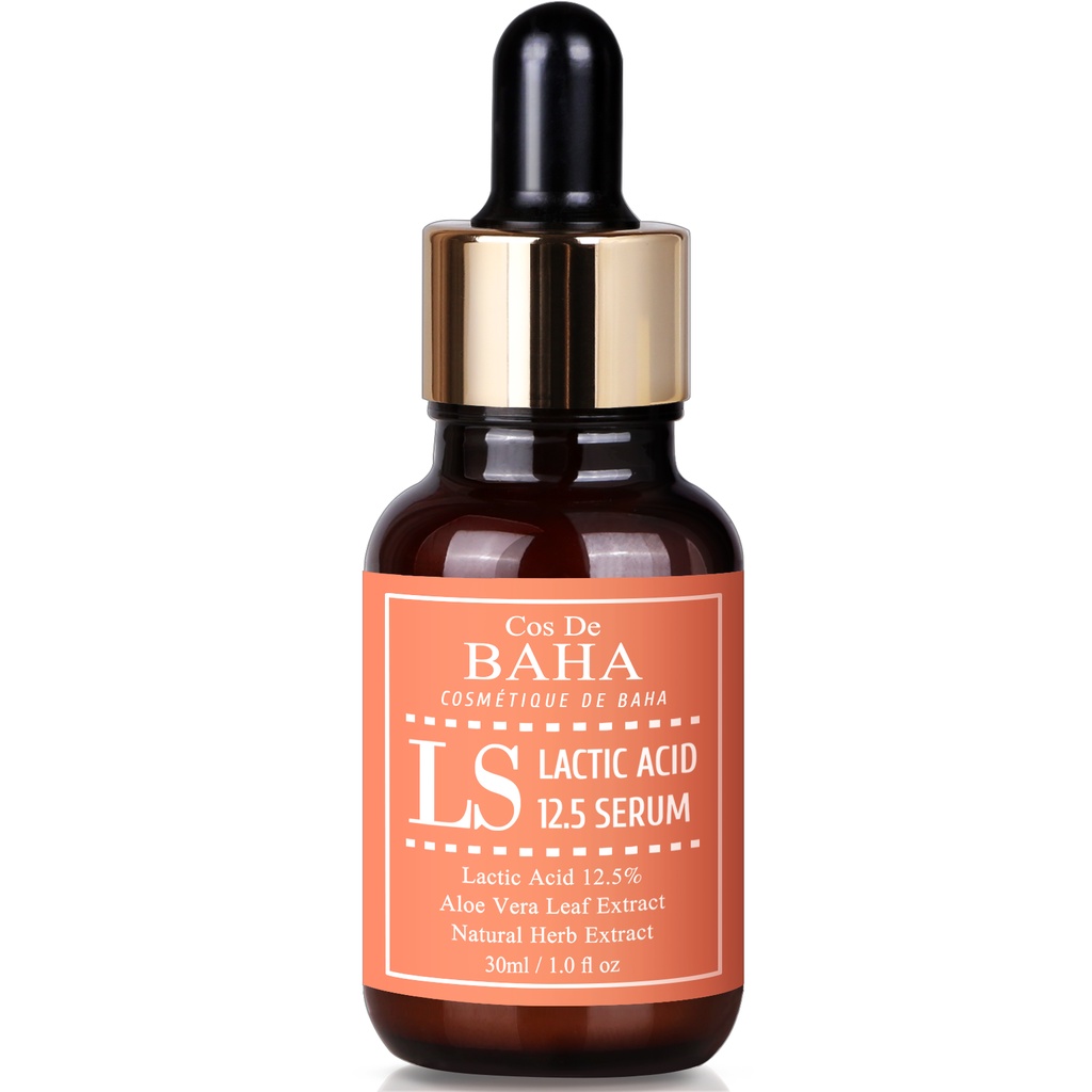 Serum Axit AHA 12.5% AHA 30ml Hỗ Trợ Giảm Mụn Đầu Đen Giảm Nếp Nhăn Ngăn Ngừa Lão Hóa Cho Da