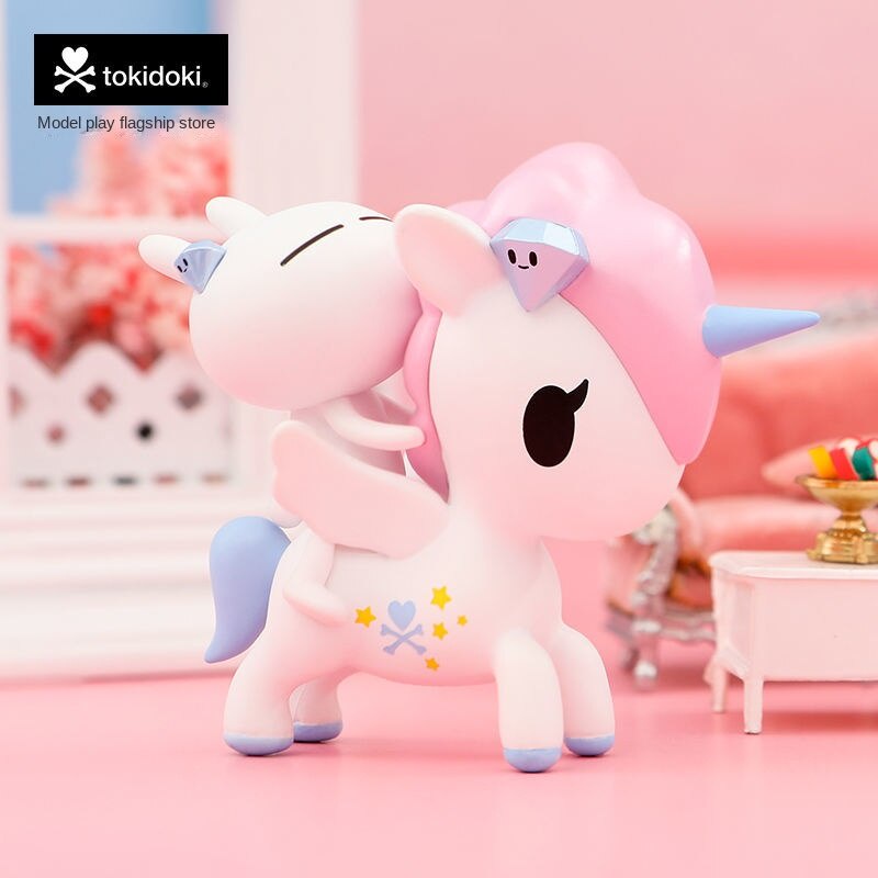 Hộp Đồ Chơi Tokidoki Thỏ Trượt Tuyết Trang Trí Phong Cách Mới