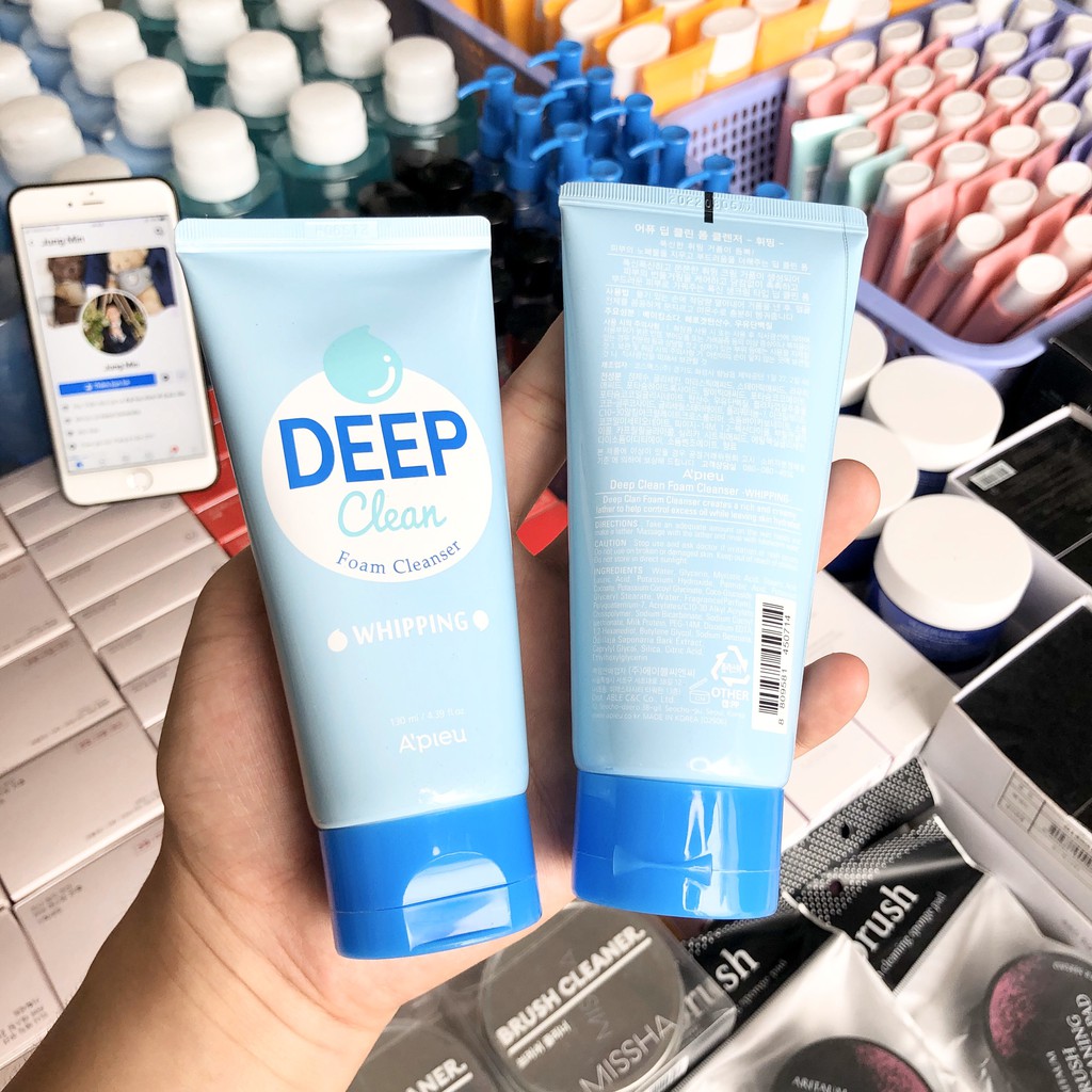 Sữa rửa mặt Apieu Deep Clean Foam Cleanser
