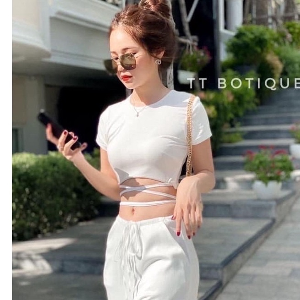 ÁO CROPTOP KIỂU NỮ XINH