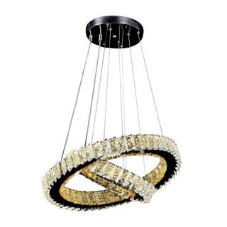 Đèn Thả Trần Trang Trí 2 Vòng Tròn