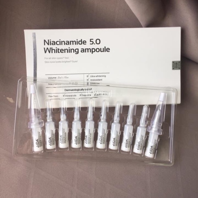 TẾ BÀO GỐC 10MGRX NIACINAMIDE 5.0 WHITENING AMPOULE