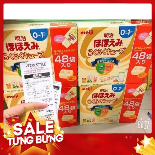 Sữa Meji 0 hộp 24 thanh