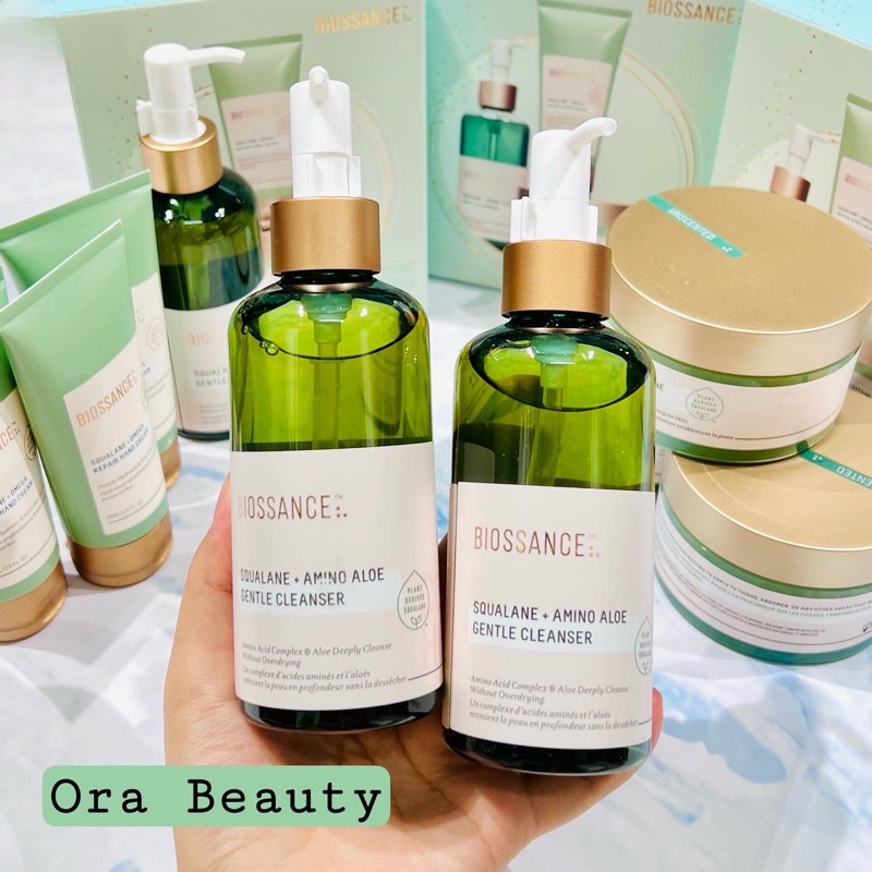 Sữa rửa mặt Biossance Squalane + Amino Aloe Gentle Cleanser