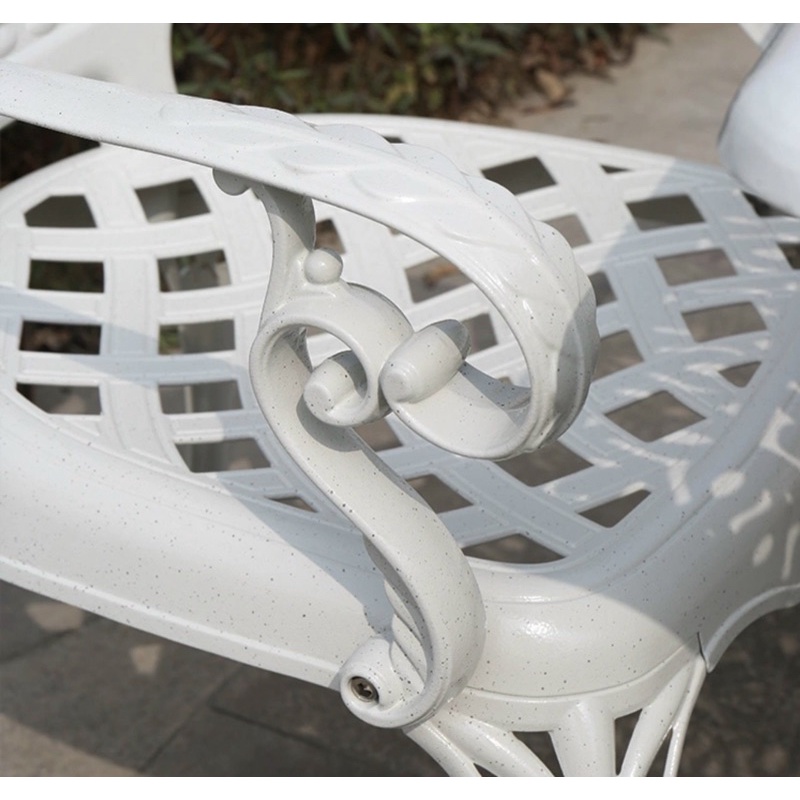 Bộ bàn ghế sân vườn nhôm đúc