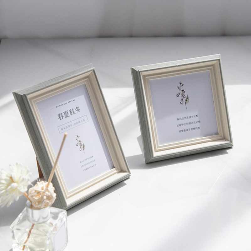 Khung Ảnh Nhựa Kích Thước A4 6in 7in Để Bàn Trang Trí Phòng Khách / Văn Phòng