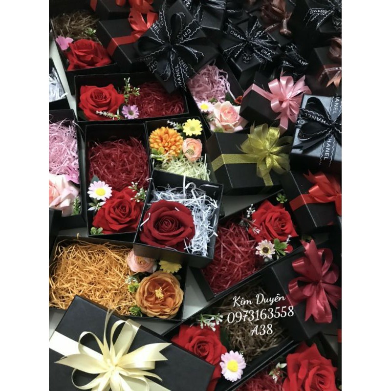 Hộp hoa đựng phấn - nước hoa-mỹ phẩm.. siêu đẹp | BigBuy360 - bigbuy360.vn