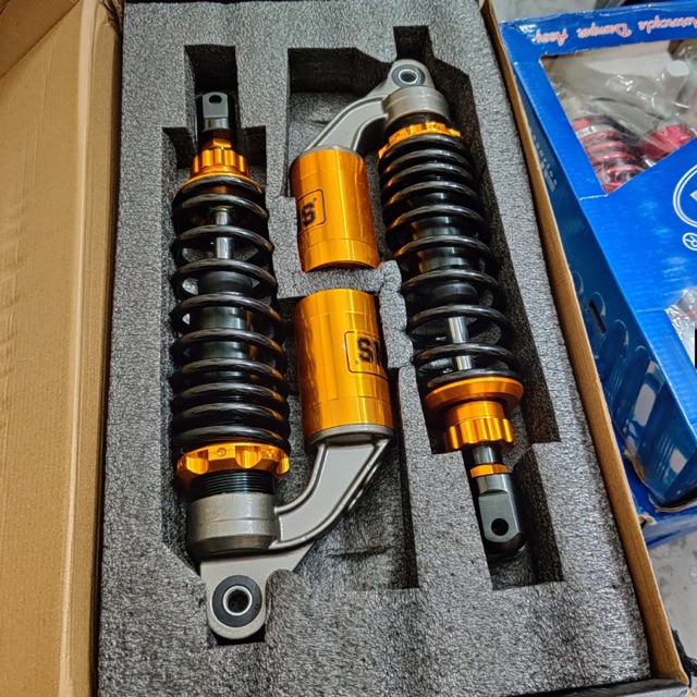 Phuộc sau Ohlins bình dầu xe ga Ab Novo 4-5-6 PCX NVX