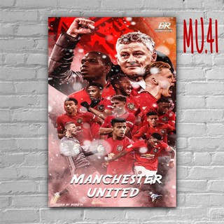 Áp Phích Tường MANCHESTER Hoa Kỳ / MU.41-MU.60 / Không Khung.