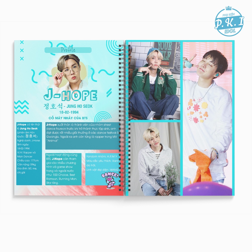 Bộ Ảnh J-Hope BTS - Album Ảnh Làm QUÀ TẶNG Ý NGHĨA