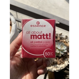 Giấy thấm dầu Matte Control oil paper Essence.