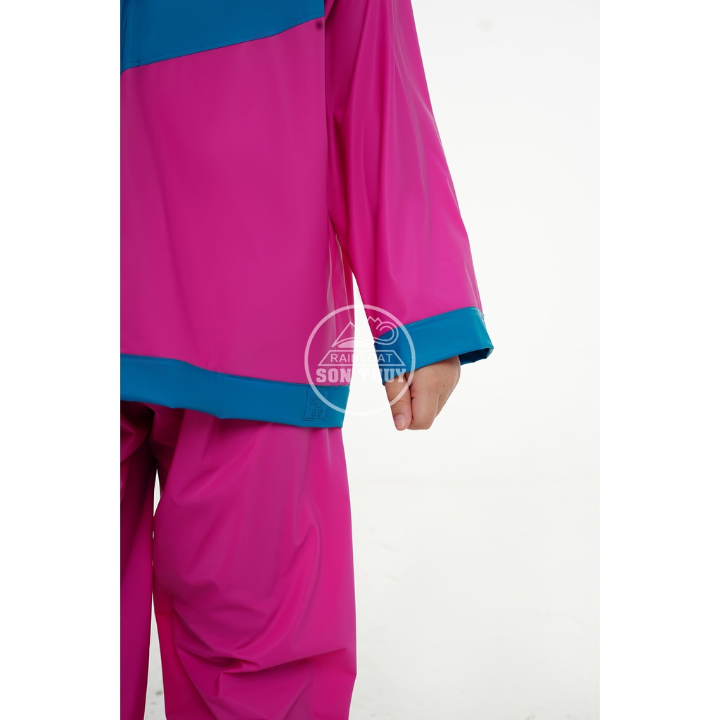 Áo mưa bộ trẻ em sơn thủy