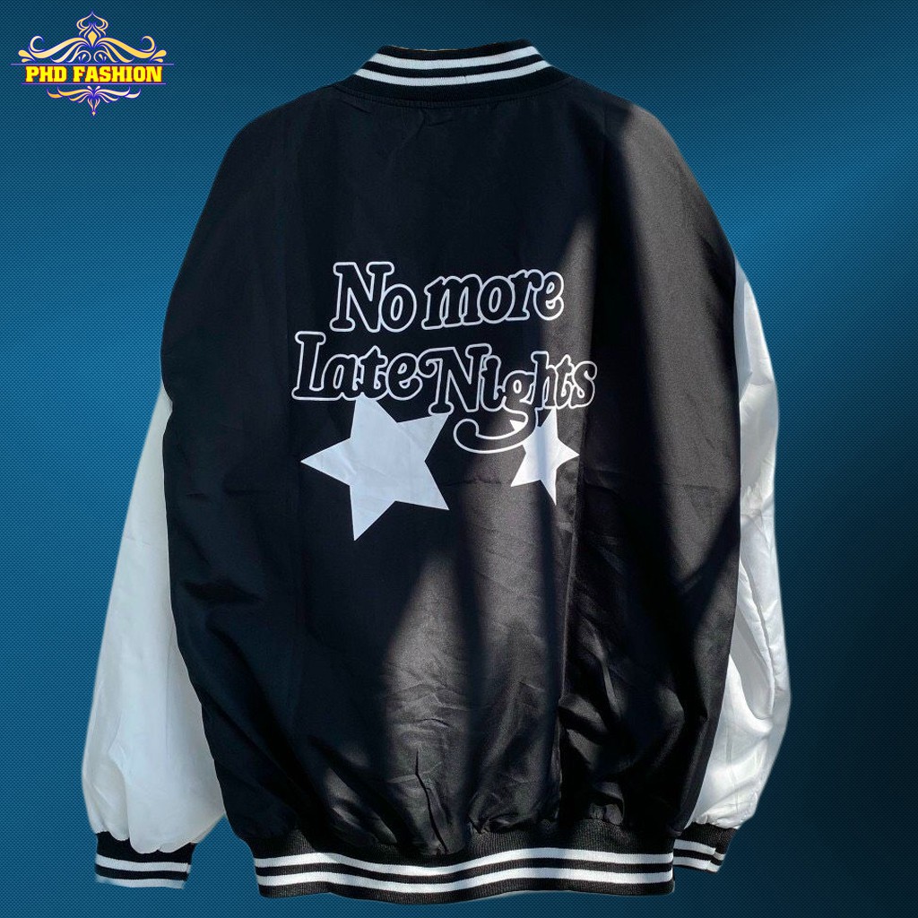 Áo bomber unisex vải dù 2 lớp không bong tróc chất vải mịn giữ ấm tốt (màu đen), cam kết video kèm ảnh thật Phd1 | BigBuy360 - bigbuy360.vn