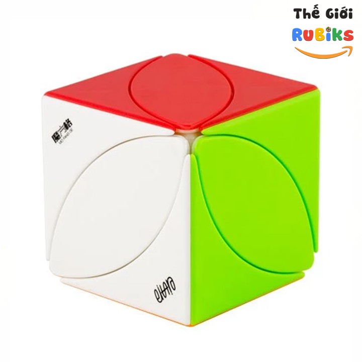 QiYi MoFangGe Ivy Cube Rubik Biến Thể 6 Mặt Maple Leaf Skewb Lá Phong Black Base
