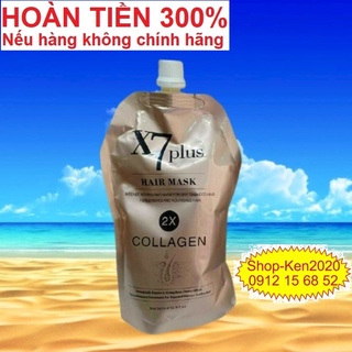 Kem hấp tóc X7 Plus Collagen 500ml siêu phục hồi
