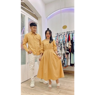 SET ĐỒ ĐÔI CHỤP ẢNH CƯỚI VÀNG CHANH