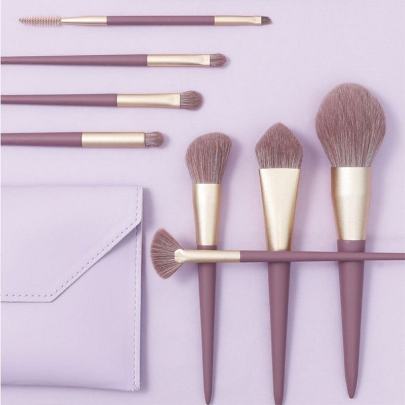 Set 9 Cọ Trang Điểm Chuyên Nghiệp Chất Lượng Cao