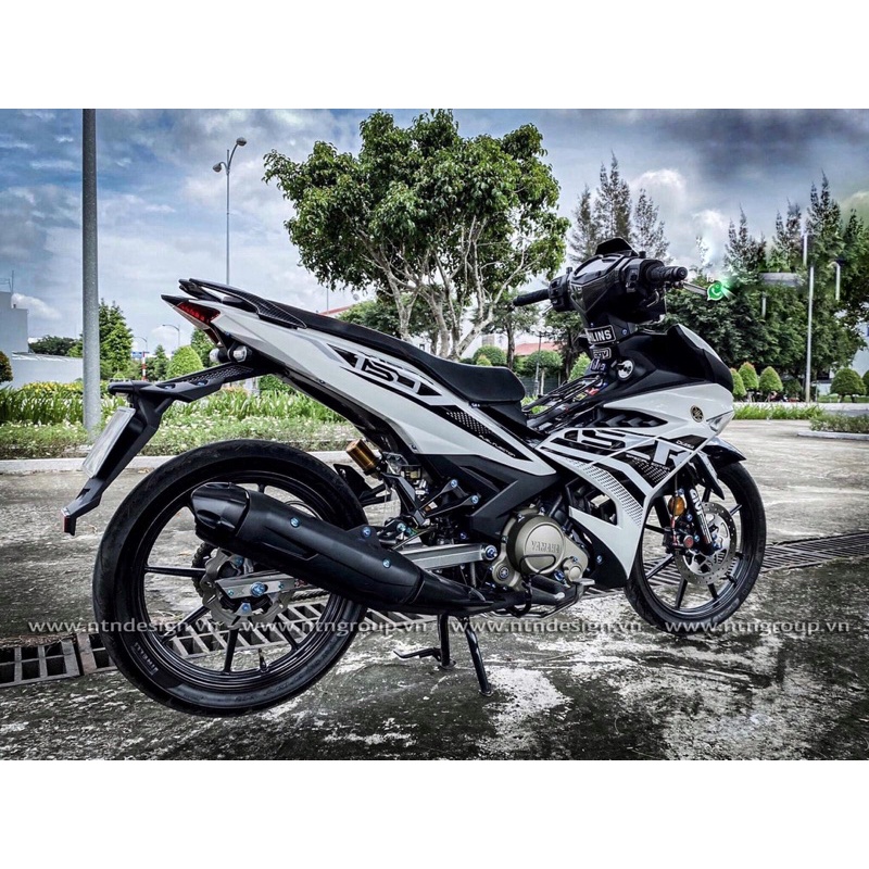 Tem y15zr ex150 xe trắng