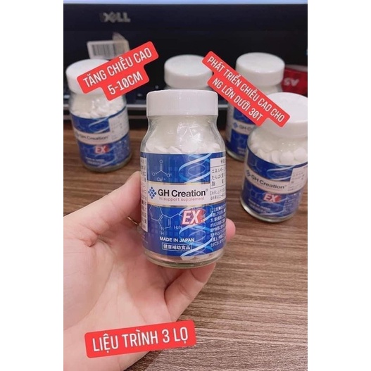 Tăng chiều cao GH Creation của Nhật Bản 270 viên