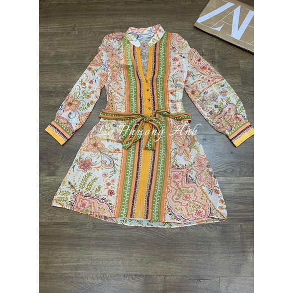 Váy zara Auth M newtag