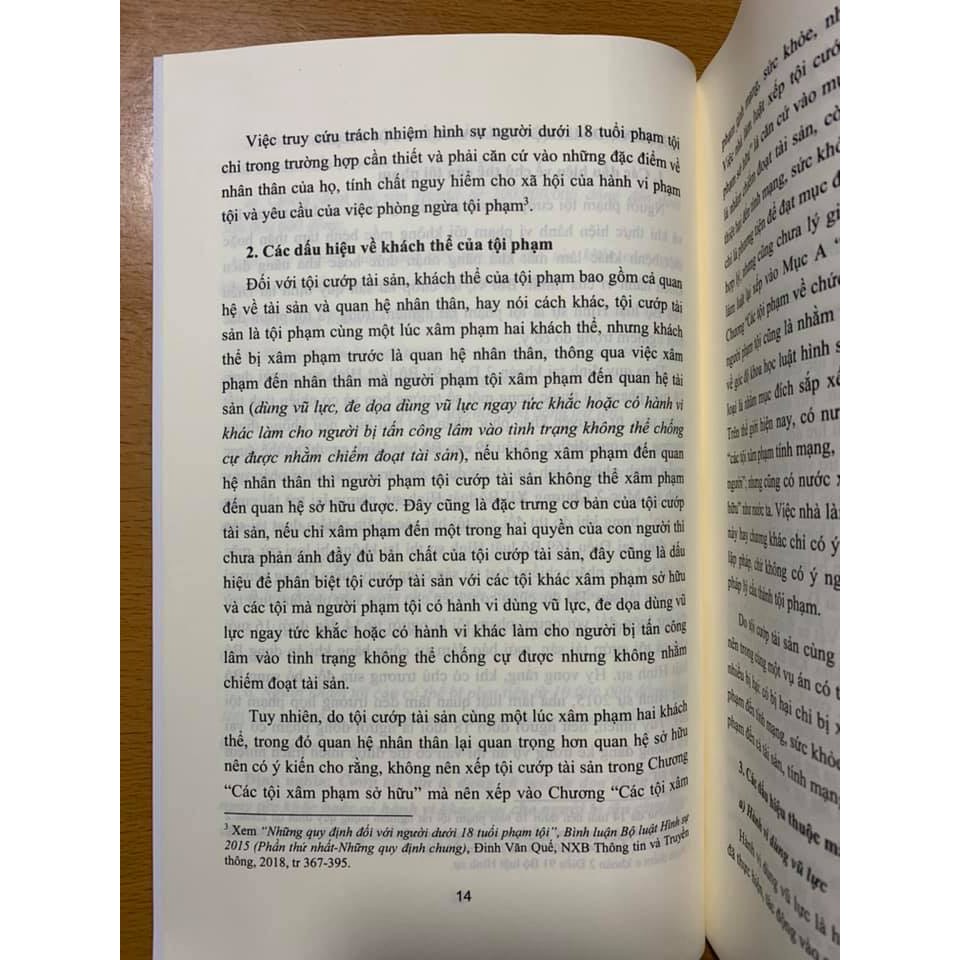 Sách - Bình luận bộ luât hình sự 2015, phần các tội phạm chương XVI, XXVII