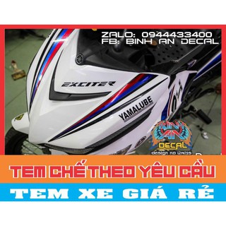 TEM RỜI EXCITER 150 CỰC ĐẸP