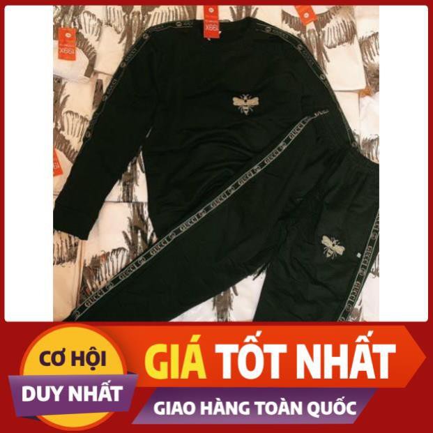 Bộ Quần Áo Nỉ Nam Mùa Đông Vải Loại Dày