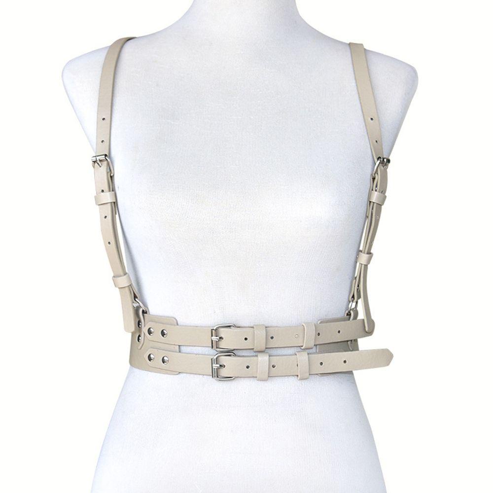 DANES Dây Nịt Da Pu Phong Cách Harajuku Thời Trang Nữ Cá Tính