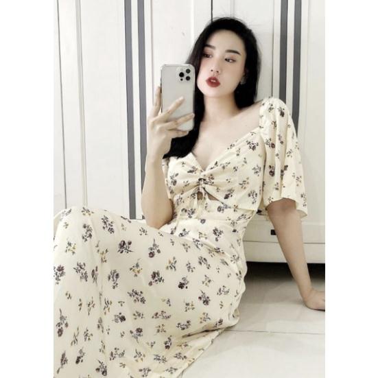 VÁY HOA NHÍ BE CÚP NGỰC ĐAN DÂY NỮ HÀNG ĐẸP THIẾT KẾ SIÊU XINH