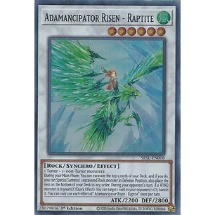 Thẻ bài Yugioh - TCG - Adamancipator Risen - Raptite / SESL-EN008'