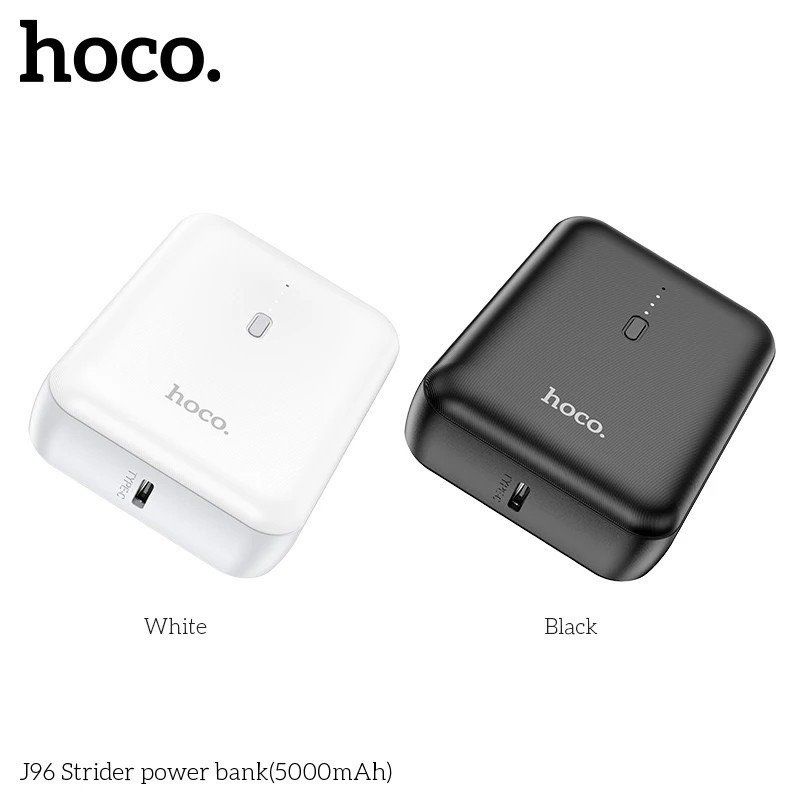 Pin Sạc Dự Phòng Hoco J96, 5000mah, 1 cổng USB - A sạc 5V - 2A, có đèn led hiển thị dung lượng pin