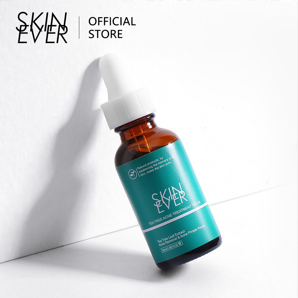 Tinh Chất Hỗ Trợ Giảm Mụn SKIN EVER Chiết Xuất Cây Trà 30ml