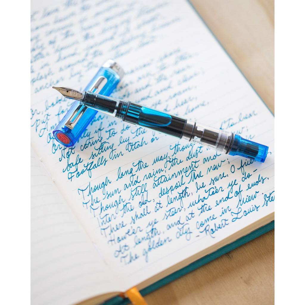 - Bút máy TWSBI Eco Transparent, Blue