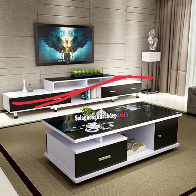 Kệ tivi phủ melamine chống ẩm