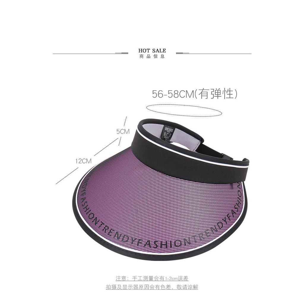 Mũ Lưỡi Trai Hở Chóp Thời Trang  Phong Cách Hàn Quốc chống tia UV